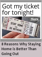 Going out can be fun sometimes, but like everything else in life, there needs to be a balance. You cant go out all the time! Sometimes staying in is the best option.